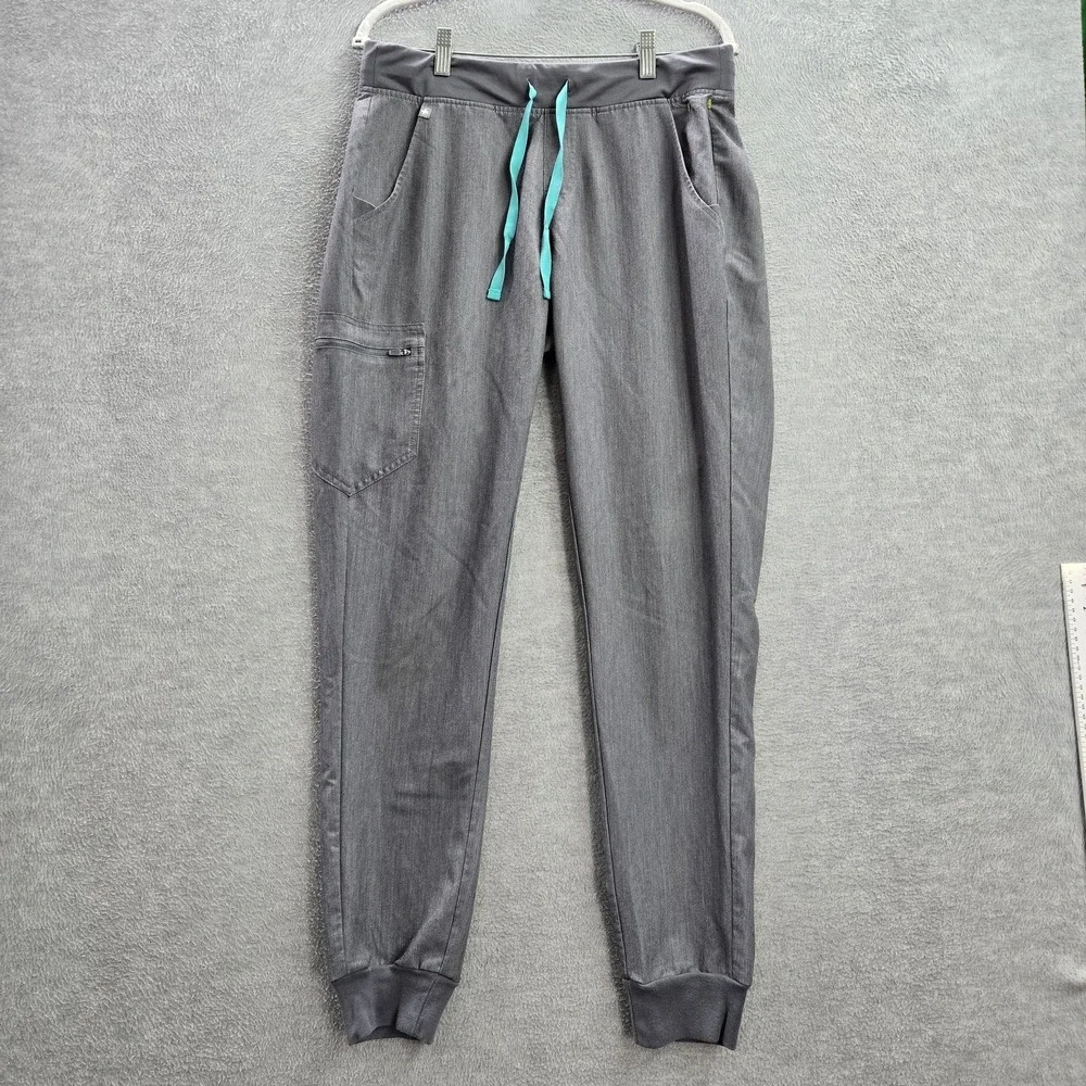 FIGS Women Scrub Pants M/T Gray Technical Collection Joggers